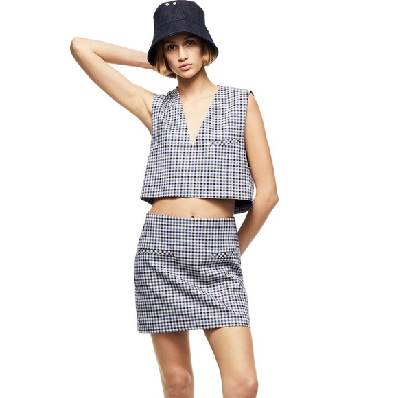 Zara plaid top and skirt - Picture 6 of 6